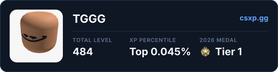 csxp.gg badge for this player