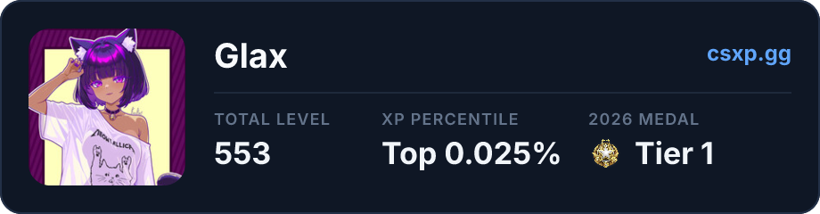 csxp.gg badge for this player