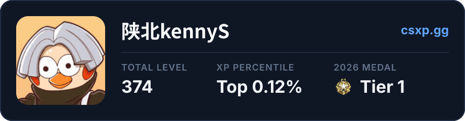 csxp.gg badge for this player