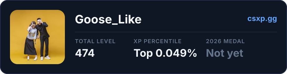 csxp.gg badge for this player