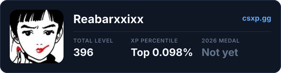 csxp.gg badge for this player