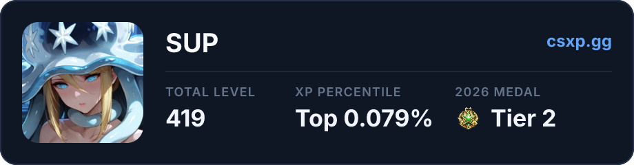 csxp.gg badge for this player