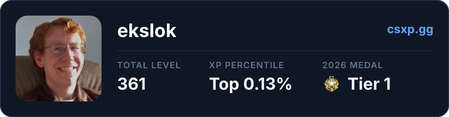 csxp.gg badge for this player