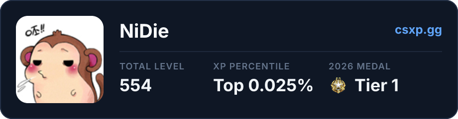 csxp.gg badge for this player