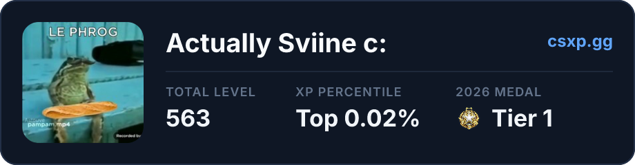 csxp.gg badge for this player