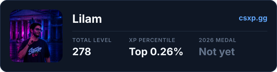 csxp.gg badge for this player