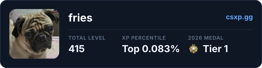 csxp.gg badge for this player