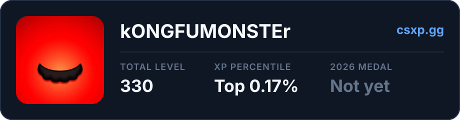 csxp.gg badge for this player