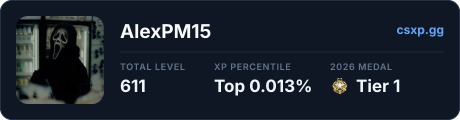 csxp.gg badge for this player