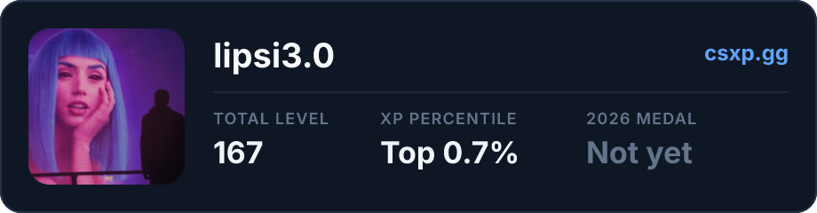 csxp.gg badge for this player