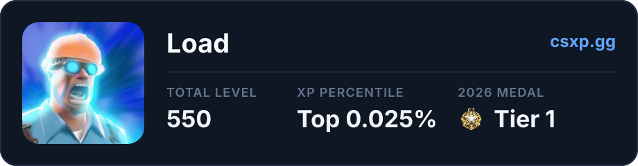 csxp.gg badge for this player