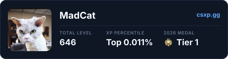 csxp.gg badge for this player