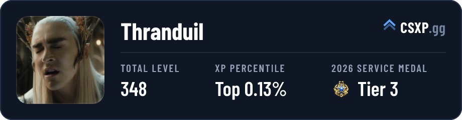 csxp.gg badge for this player