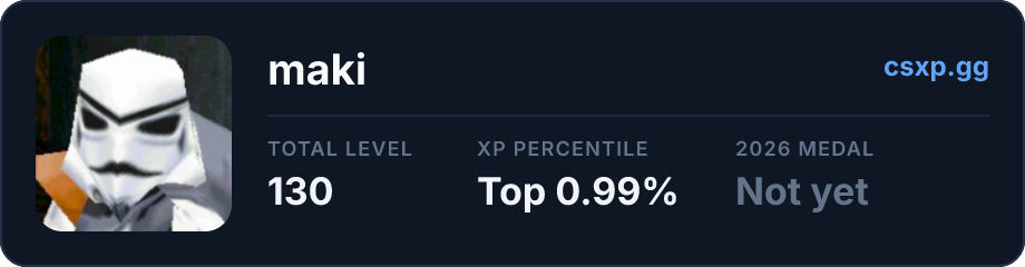 csxp.gg badge for this player