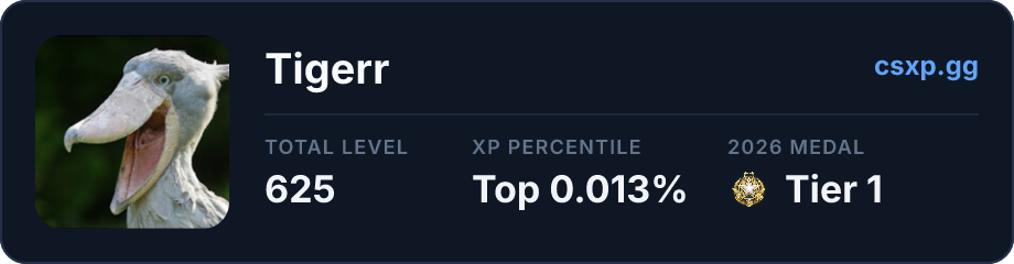 csxp.gg badge for this player