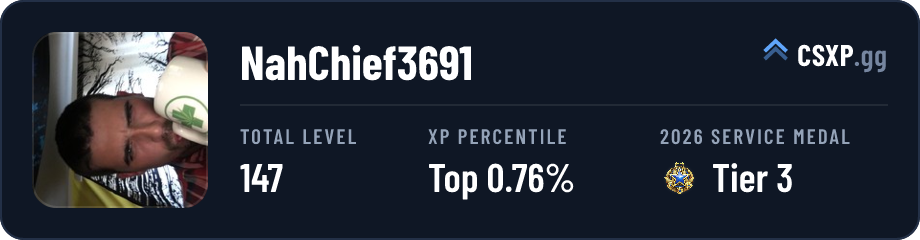 csxp.gg badge for this player