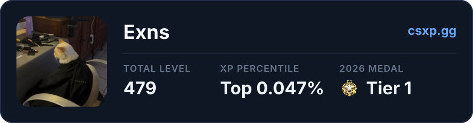 csxp.gg badge for this player