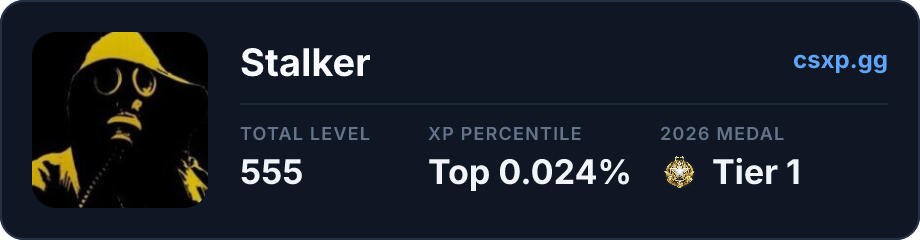 csxp.gg badge for this player