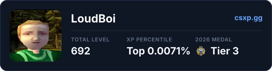 csxp.gg badge for this player