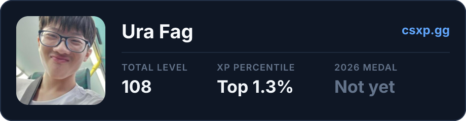 csxp.gg badge for this player