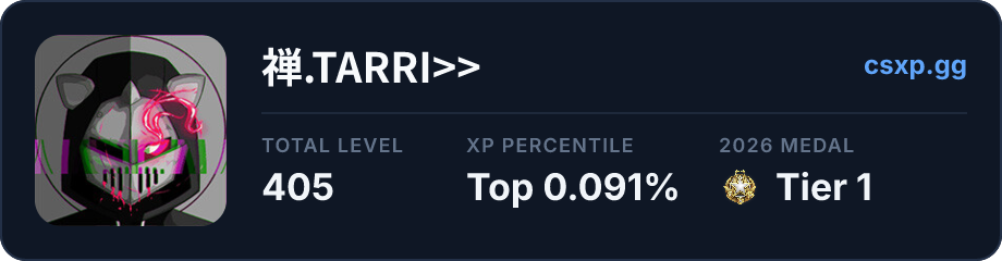 csxp.gg badge for this player