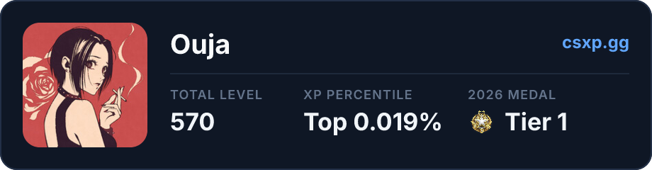 csxp.gg badge for this player