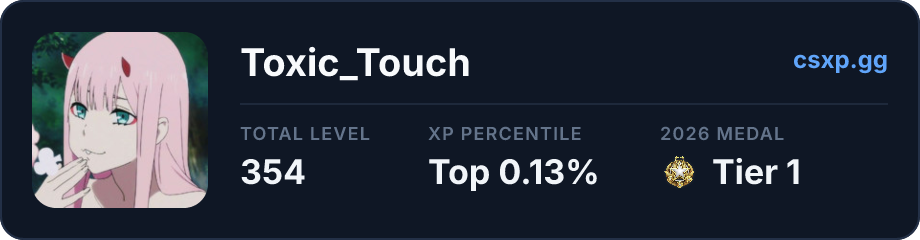 csxp.gg badge for this player