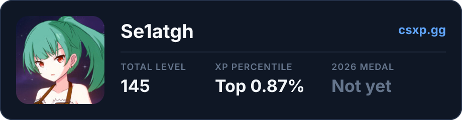 csxp.gg badge for this player