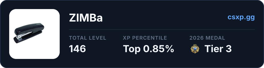 csxp.gg badge for this player