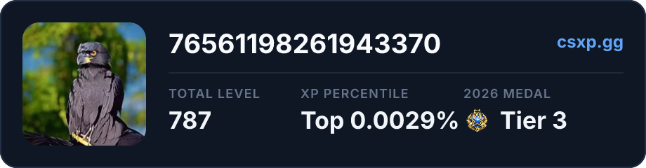 csxp.gg badge for this player