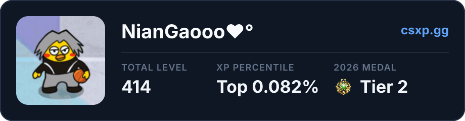 csxp.gg badge for this player