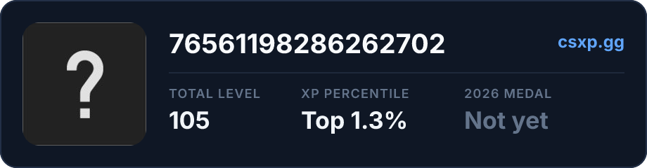 csxp.gg badge for this player