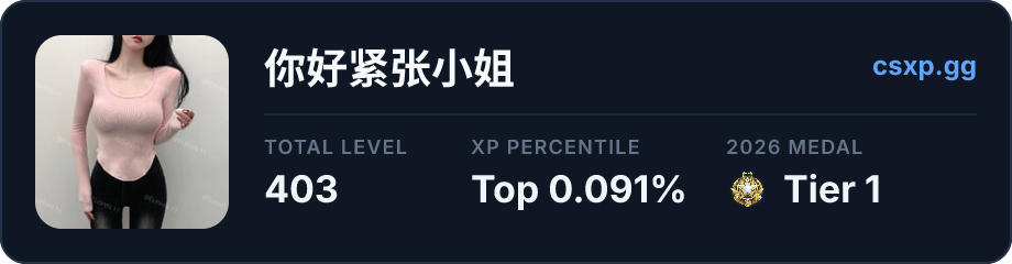 csxp.gg badge for this player