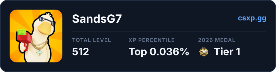 csxp.gg badge for this player