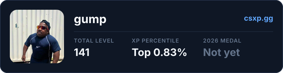 csxp.gg badge for this player