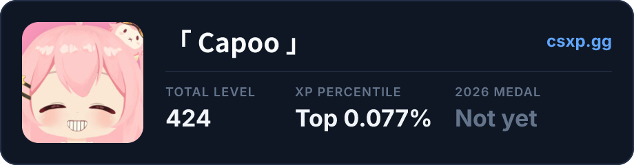 csxp.gg badge for this player