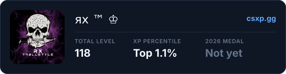 csxp.gg badge for this player