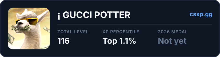 csxp.gg badge for this player