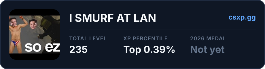 csxp.gg badge for this player