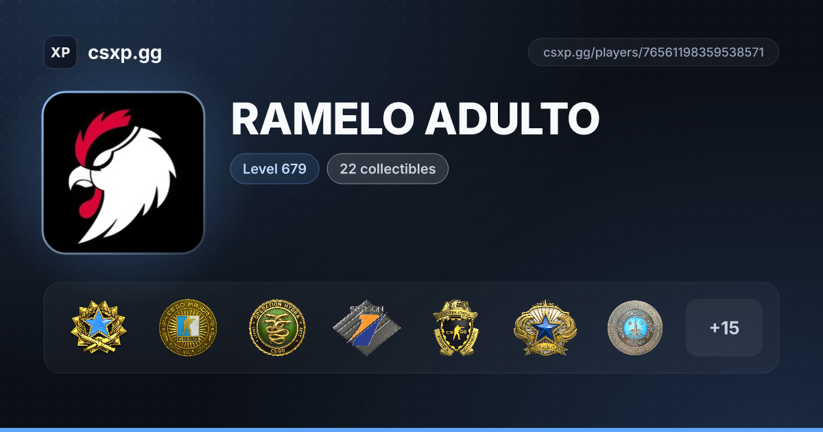 Profile RAMELO ADULTO | csxp.gg