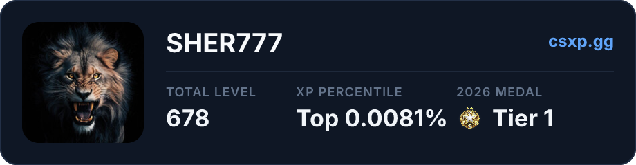 csxp.gg badge for this player