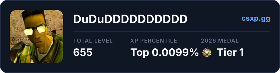 csxp.gg badge for this player
