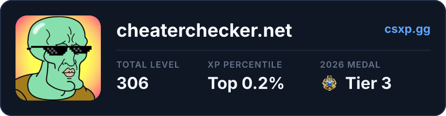 csxp.gg badge for this player