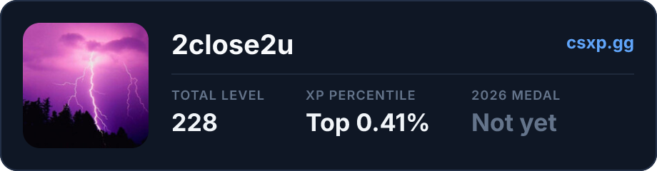 csxp.gg badge for this player