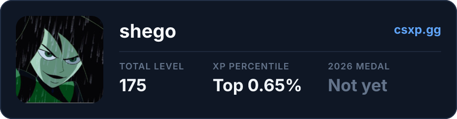csxp.gg badge for this player