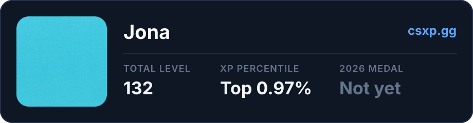 csxp.gg badge for this player