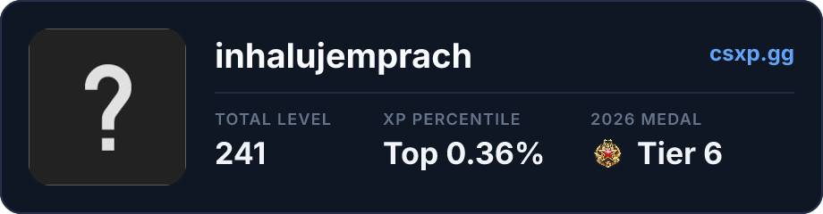 csxp.gg badge for this player