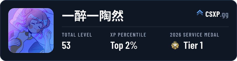 csxp.gg badge for this player