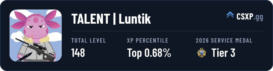 csxp.gg badge for this player