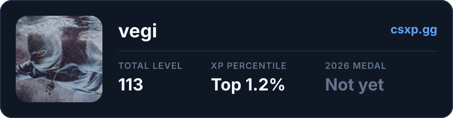 csxp.gg badge for this player